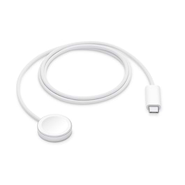 Apple - Apple Watch Magnetic Fast Charger to USB-C Cable (1m) / White