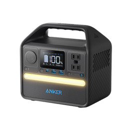 Anker - 521 Portable Power Station 256Wh / Black