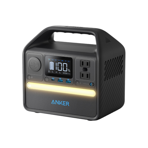 Anker - 521 Portable Power Station 256Wh / Black