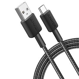Anker - USB-A to USB-C Cable (1.8m) / Black