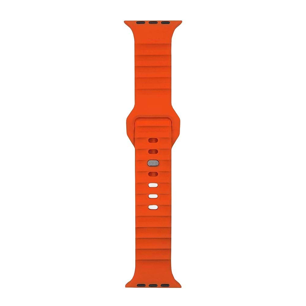 Skech 45 49mm Active Band for Apple Watch Series 8 Ultra orange