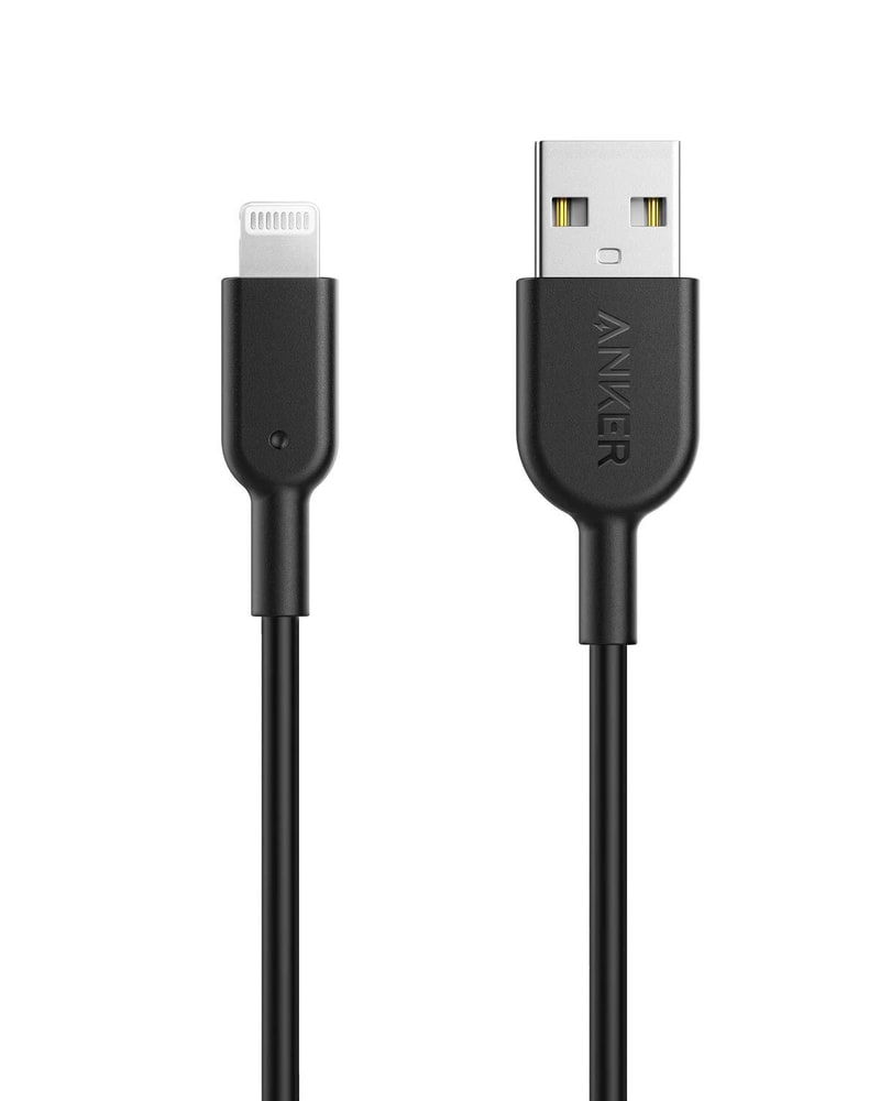 Anker - Powerline Select Plus Lightning to USB-A / Black