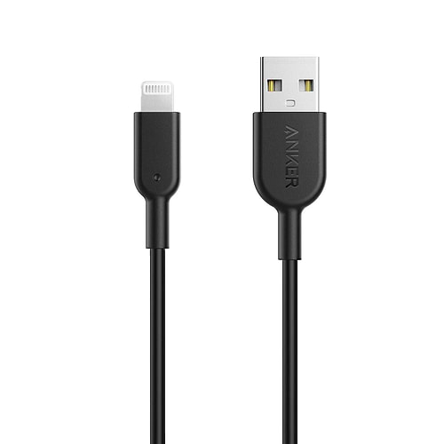Anker - Powerline Select Plus Lightning to USB-A / Black