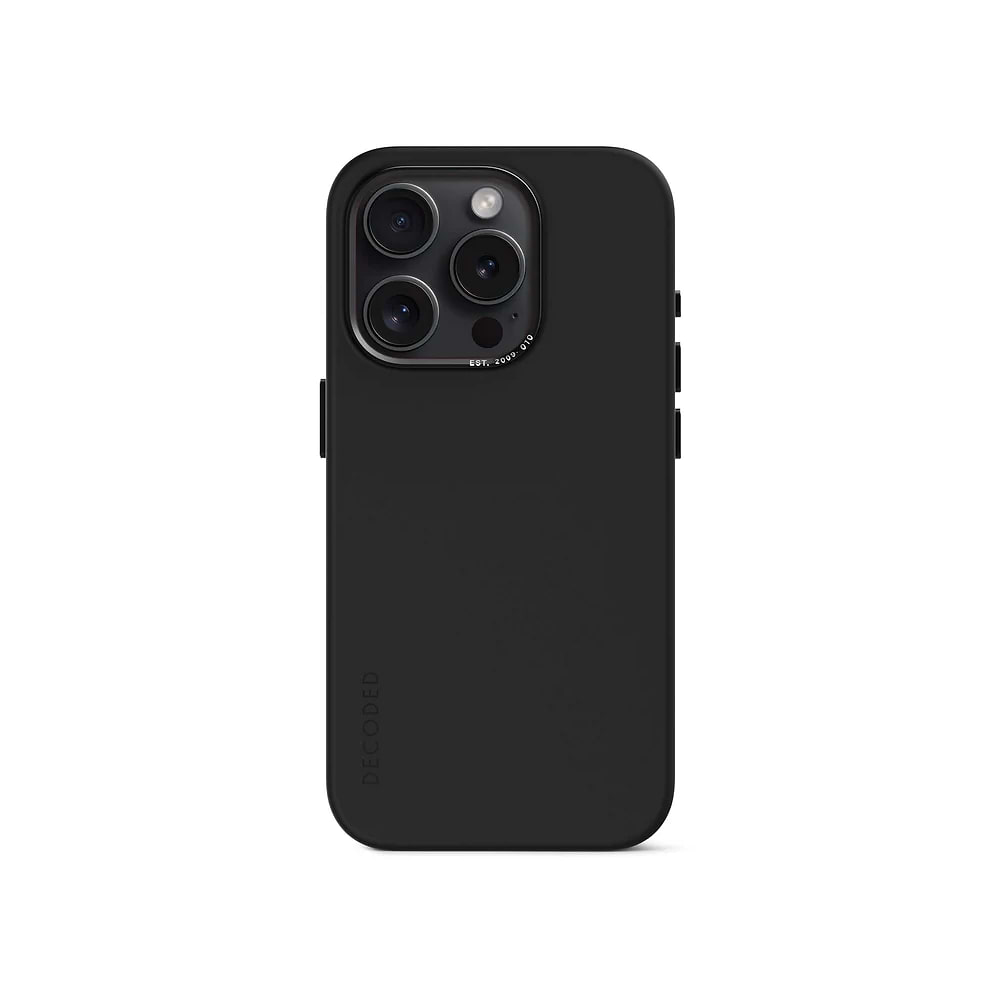 DECODED - AntiMicrobial Silicone Case for iPhone 15 Pro