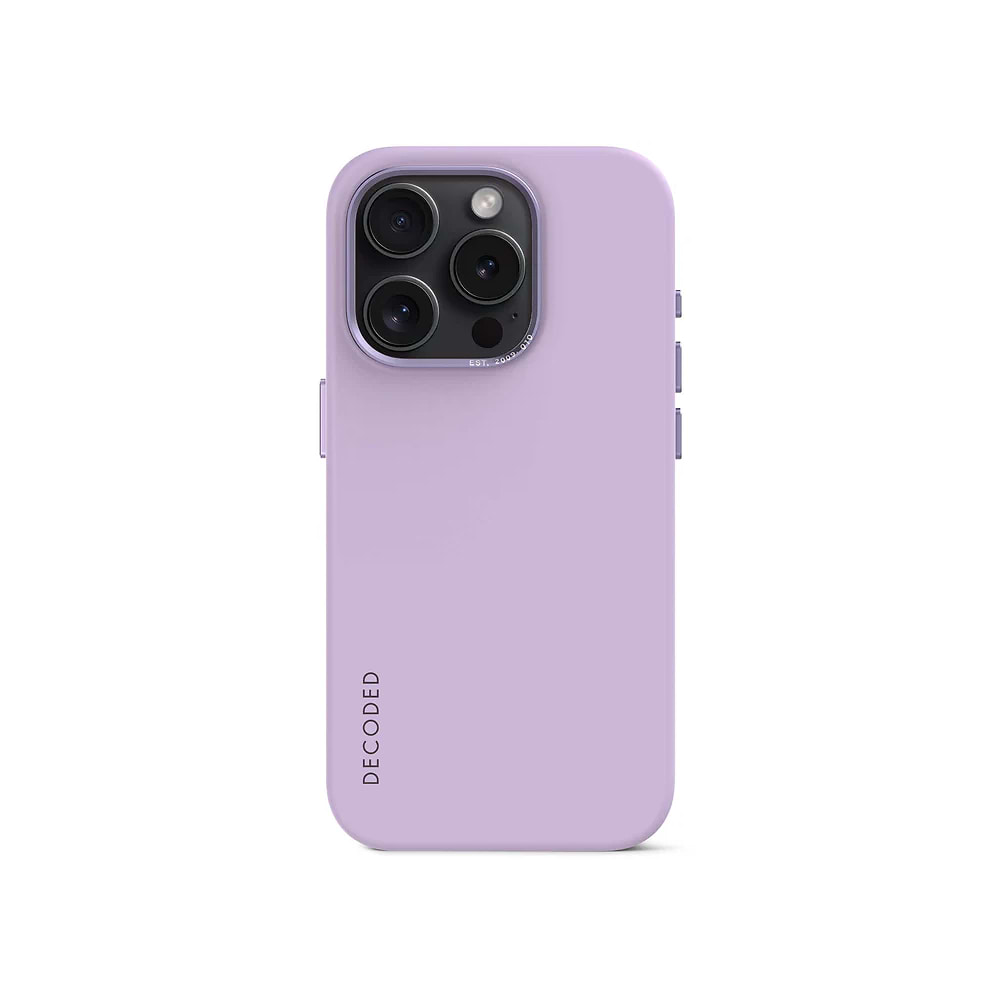 DECODED - AntiMicrobial Silicone Case for iPhone 15 Pro Max