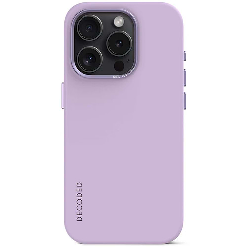 DECODED - AntiMicrobial Silicone Case for iPhone 15 Pro Max