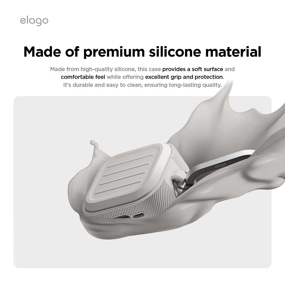 elago - AirPods 4 Hang Case / Clear