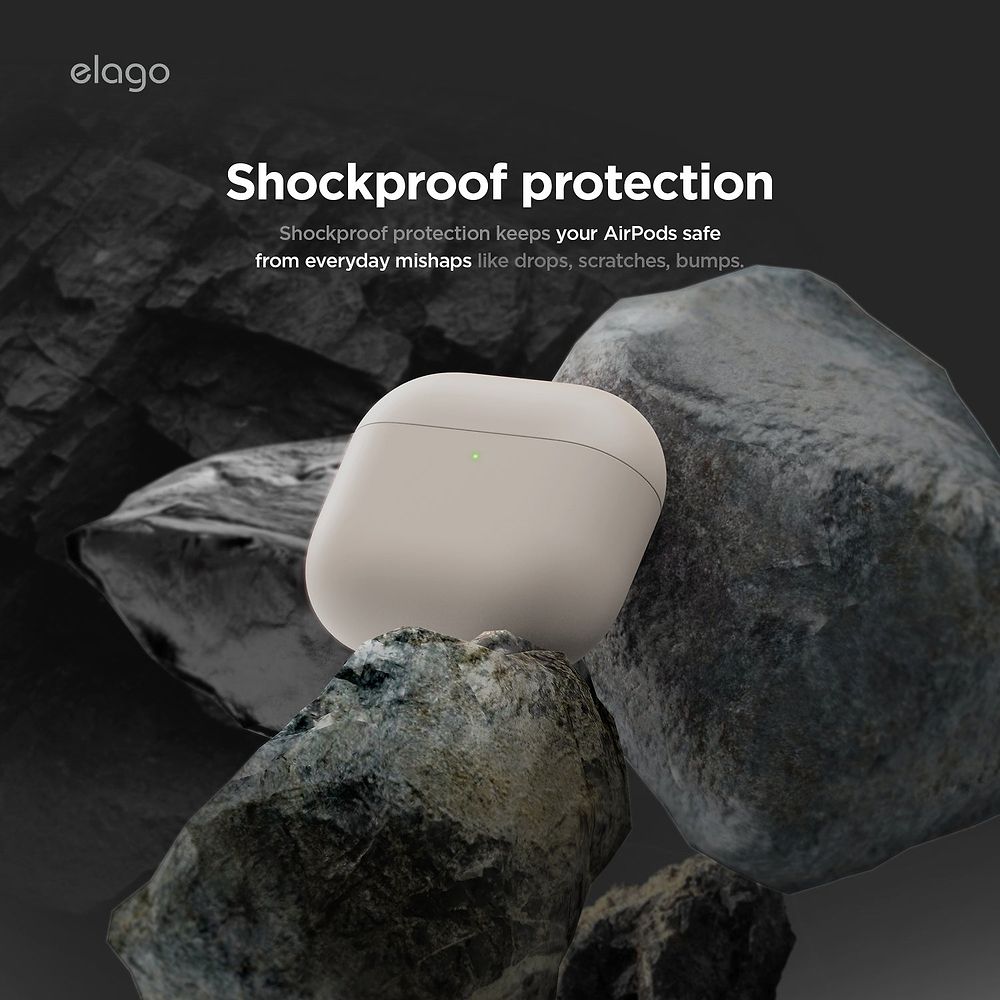 elago - AirPods 4 Liquid Silicone Basic Case