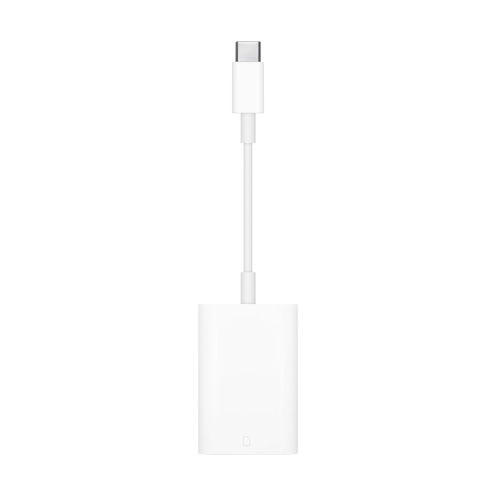 Apple - USB-C to SD Card Reader / White