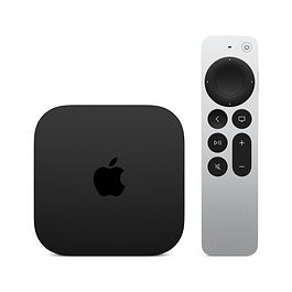 Apple - Apple TV 4K (4th generation) Wi-Fi + Ethernet 128GB / Black