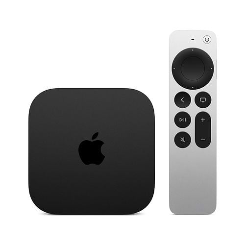 Apple - Apple TV 4K (4th generation) Wi-Fi + Ethernet 128GB / Black
