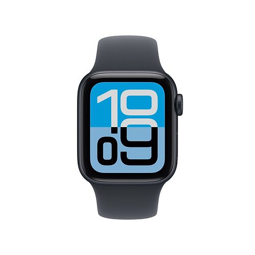 Apple - Apple Watch SE 3 GPS 40mm / Midnight Aluminium Case with Midnight Sport Band (M/L)