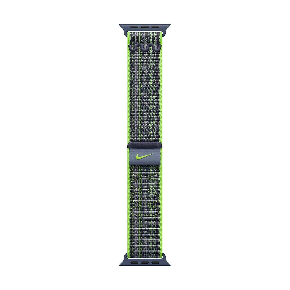 Apple Nike Sport Loop Bright Green Blue	