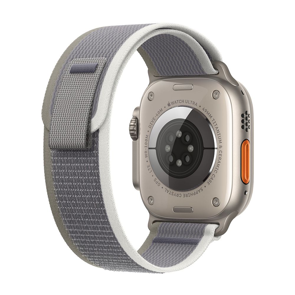 Apple Watch Trail Loop Green Gray