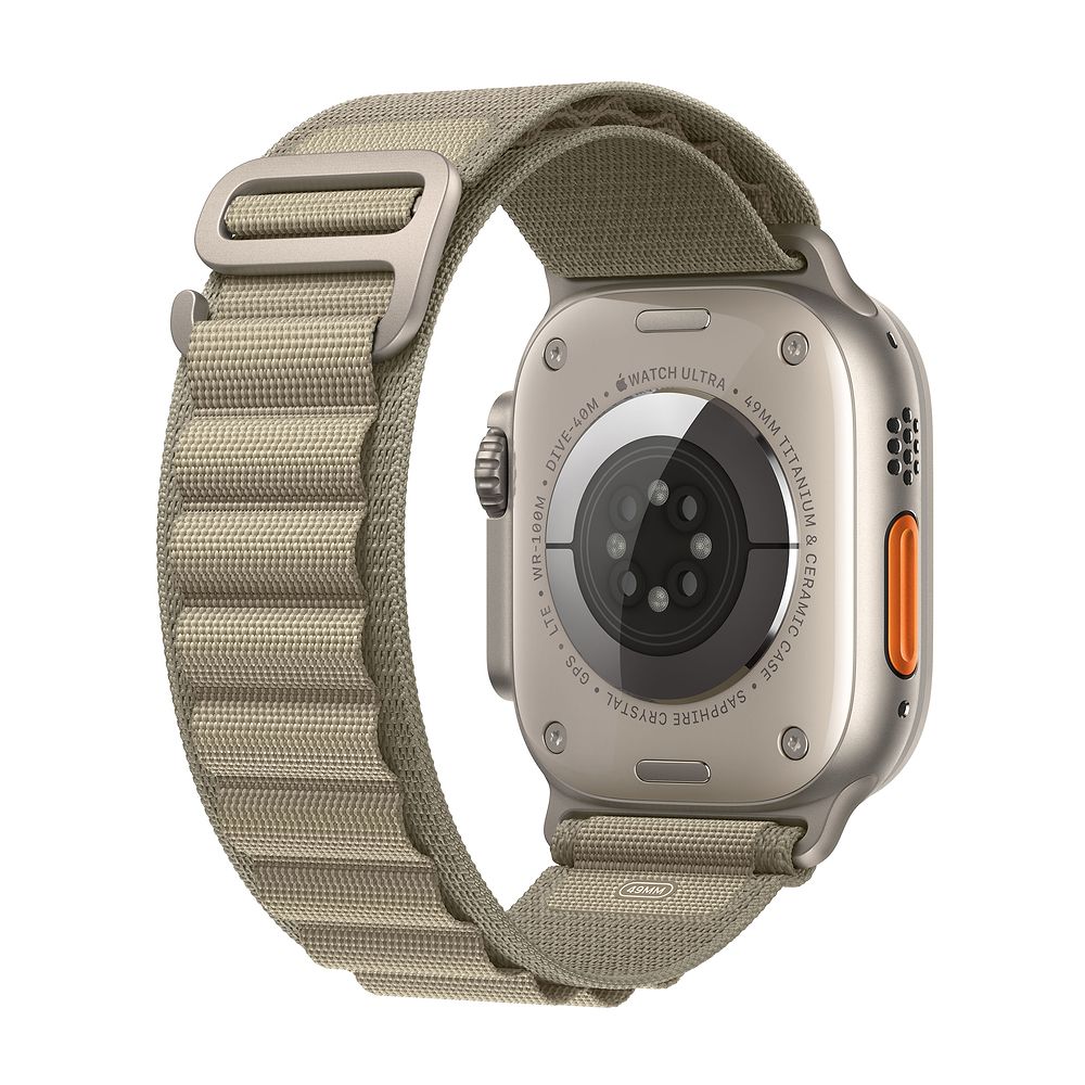 Apple - Apple Watch Ultra GPS + Cellular 49mm / Titanium Case Only (Demo)