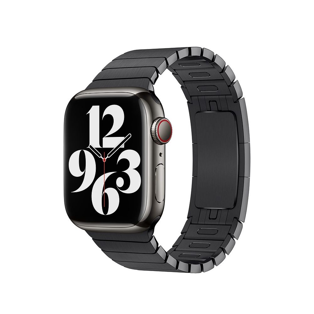 Apple - 38mm Link Bracelet / Space Black