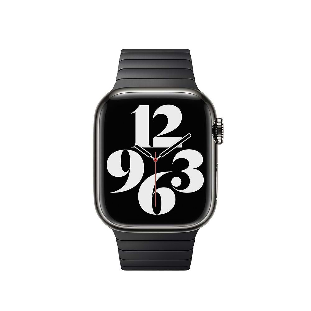 Apple - 38mm Link Bracelet / Space Black