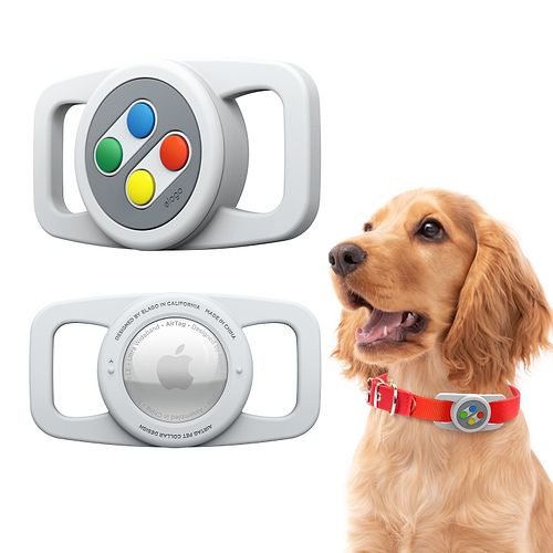 elago - W5 Pet Collar AirTag Case