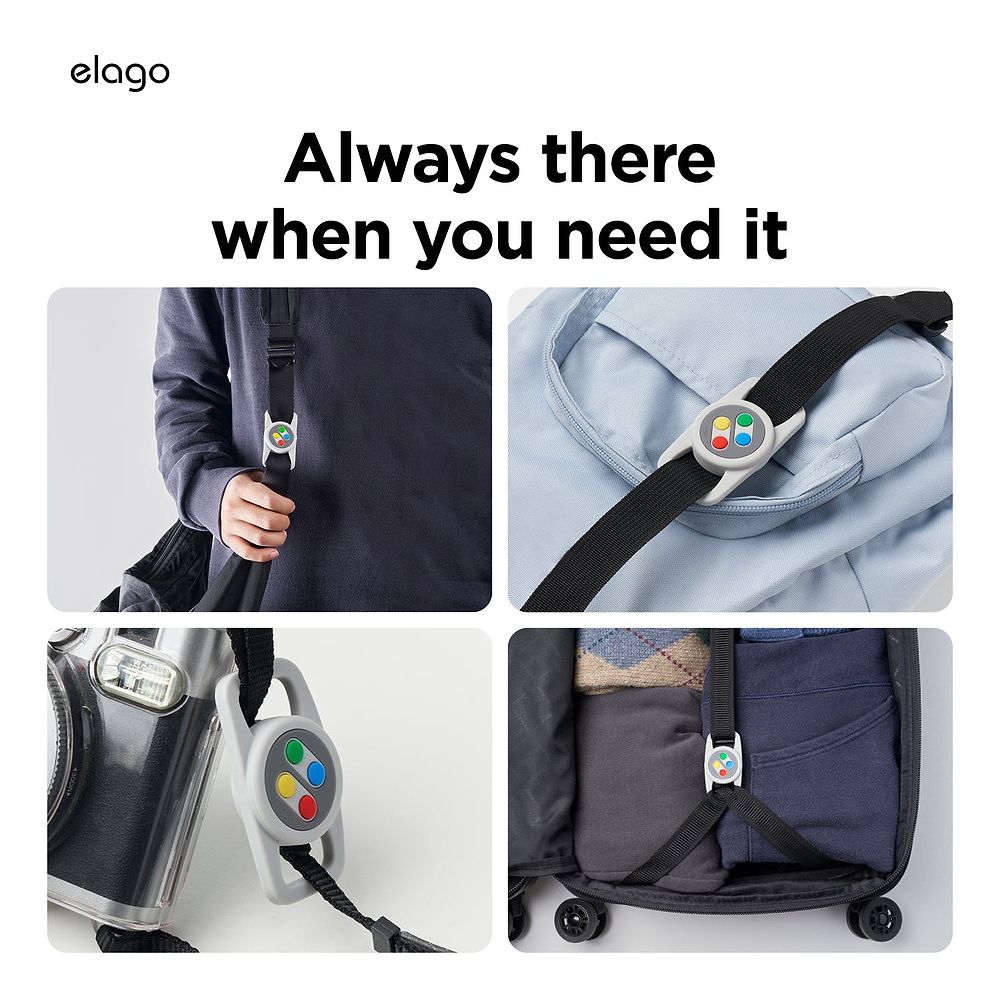 elago - W5 Pet Collar AirTag Case