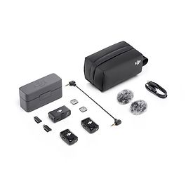DJI - Mic 2 (Wireless Dual Pack) / Black
