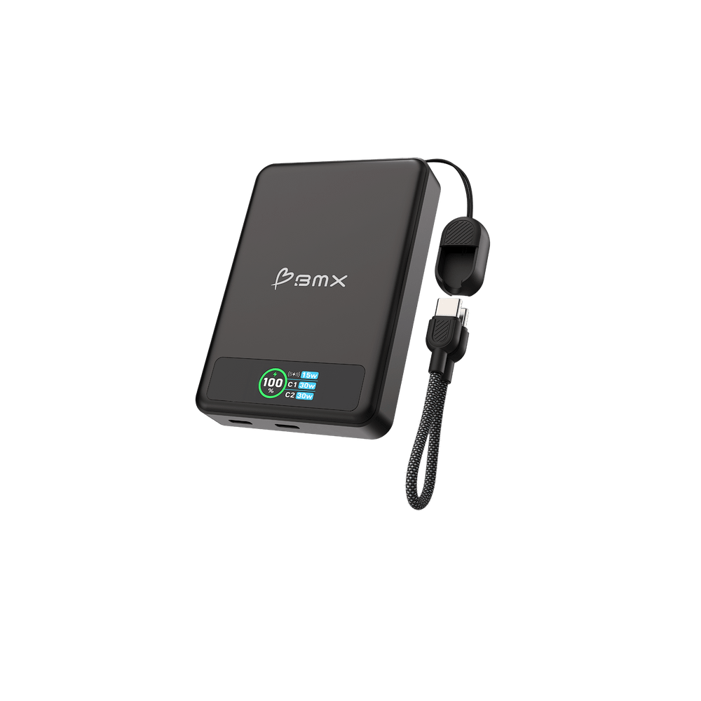 BMX - SolidSafe 10000 mAh Solid-State Magnetic Power Bank 