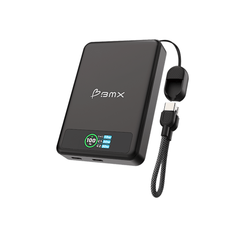 BMX - SolidSafe 10000 mAh Solid-State Magnetic Power Bank
