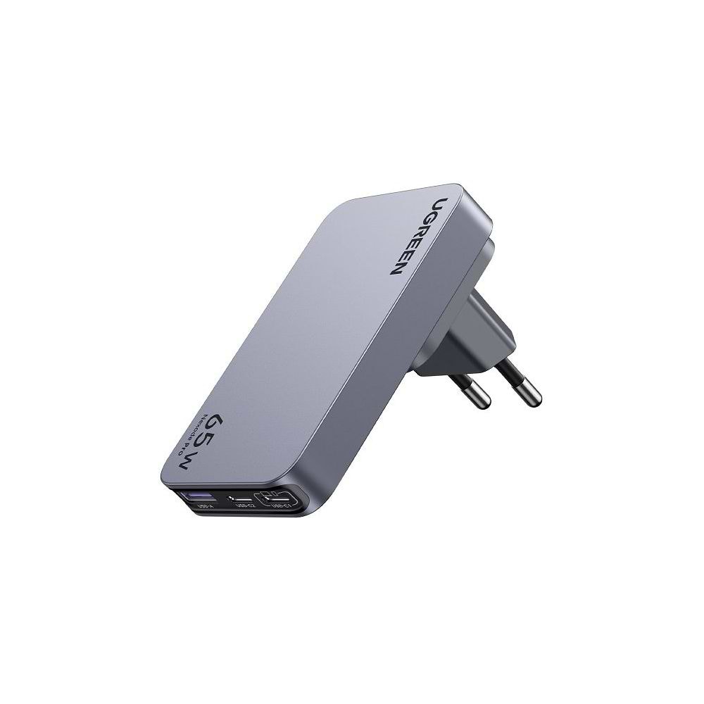 UGREEN - Travel Nexode Pro 65W Power Adapter with 3 Ports / Black
