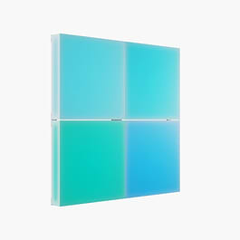 Nanoleaf - Blocks Small Squares Add-On (4 Pack) / White