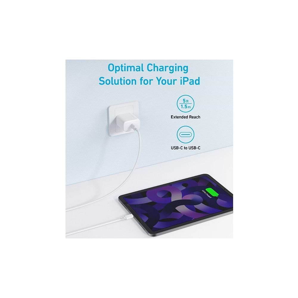 Anker - 20W USB-C Power Adapter / White