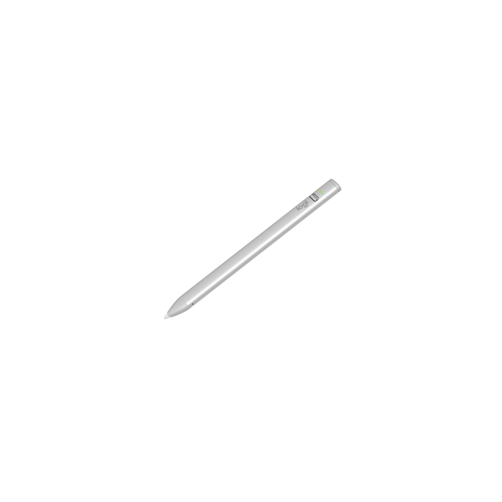 Logitech - Crayon Pencil with USB-C / Silver