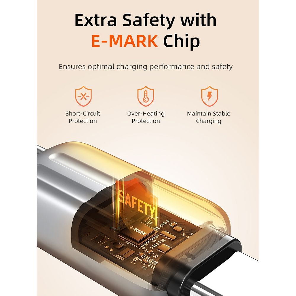 Cable Time - USB-C Cable / Orange