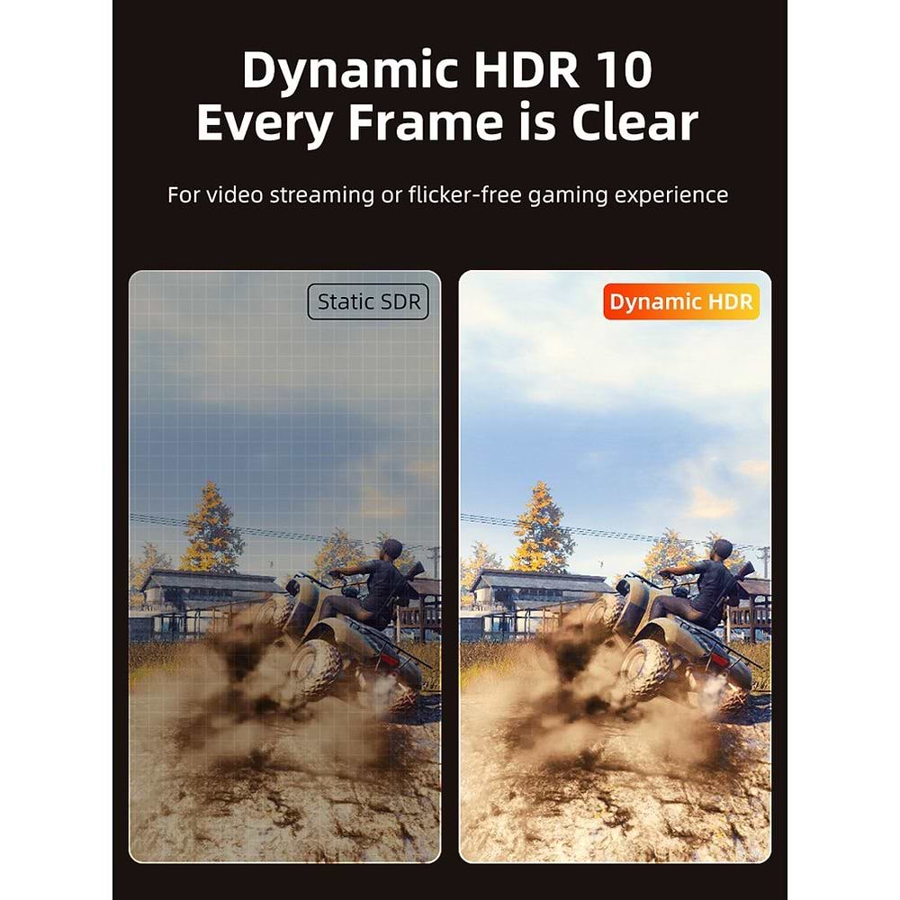 Cable Time - USB-C to DisplayPort Cable 8K/60Hz