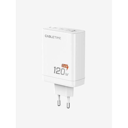 Cable Time - 120W Power Adapter with USB-C / White