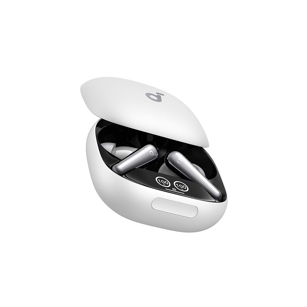Anker - SoundCore Liberty 4 Pro Noise Cancelling True-Wireless Earbuds / White