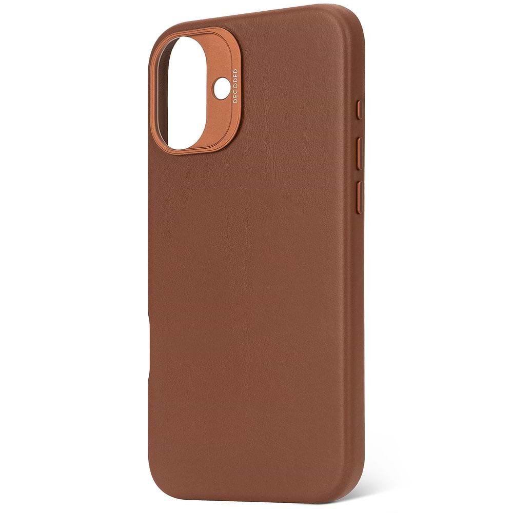 DECODED - Leather Case for iPhone 16 Plus 