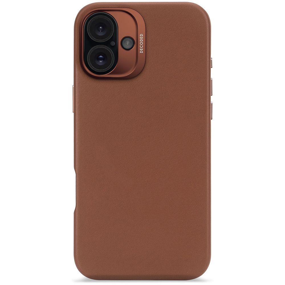 DECODED - Leather Case for iPhone 16 Plus 