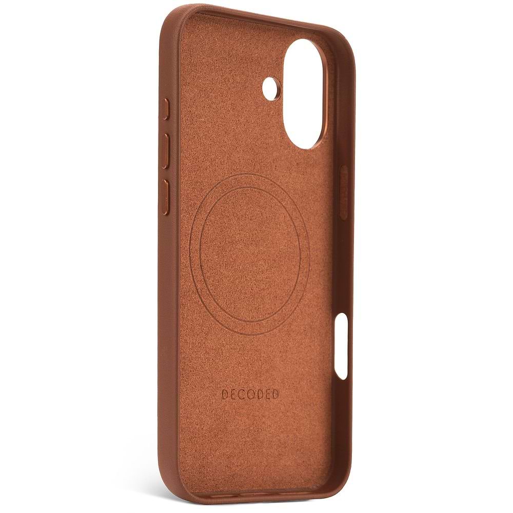 DECODED - Leather Case for iPhone 16 Plus 