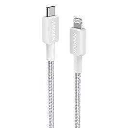 Anker - USB-C to Lightning Cable (0.9m) / White