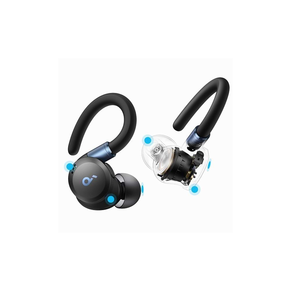 Anker - SoundCore X20 Comfortable In-Ear Sport Earbuds