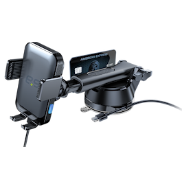 PureGear - Charging Grip Dash/Windshield Mount / Black