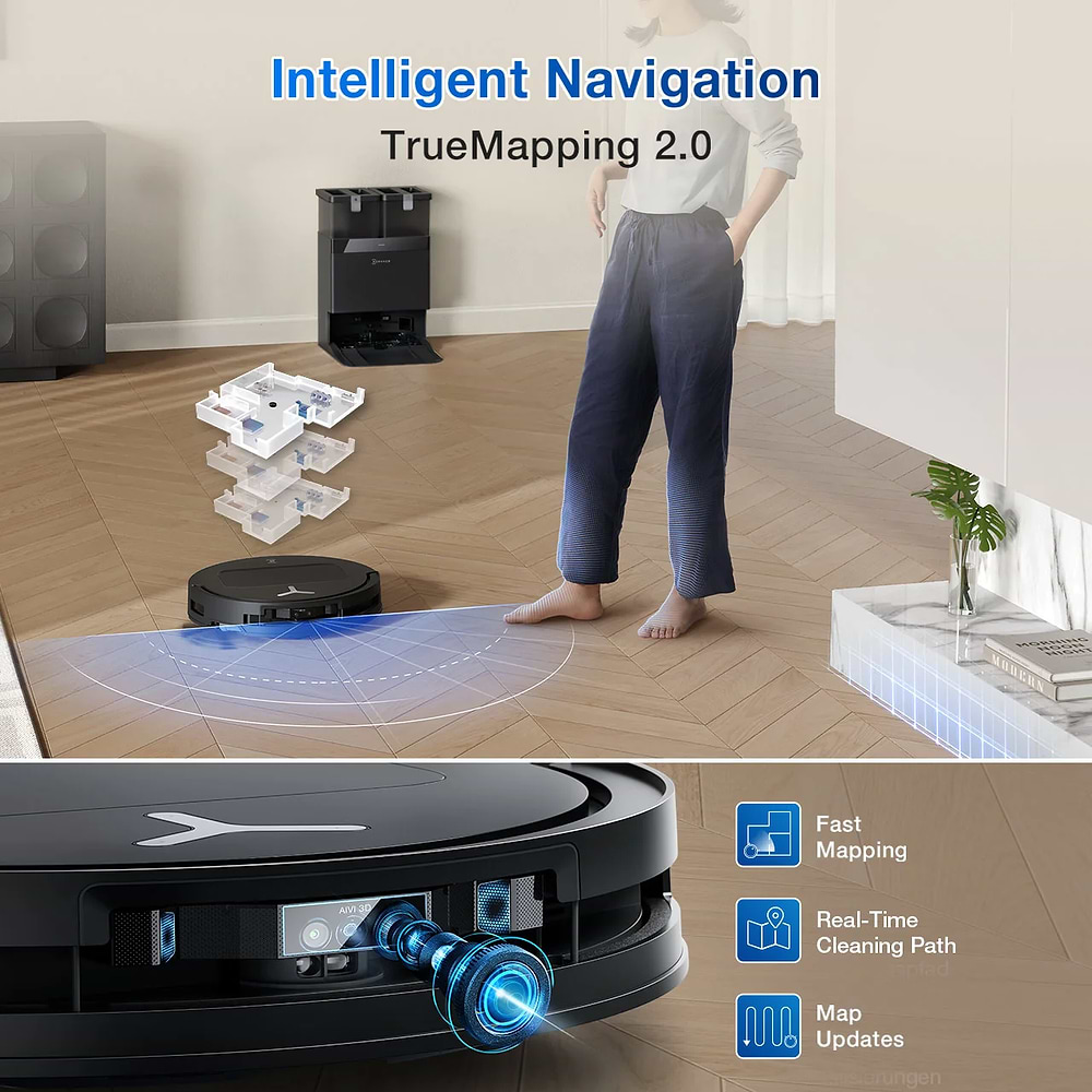 ecovacs - T50 Pro Omni Robot Vacuum