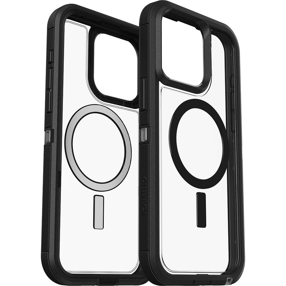 Otterbox Defender XT MagSafe Case for iPhone 15 Pro Max Clear Black
