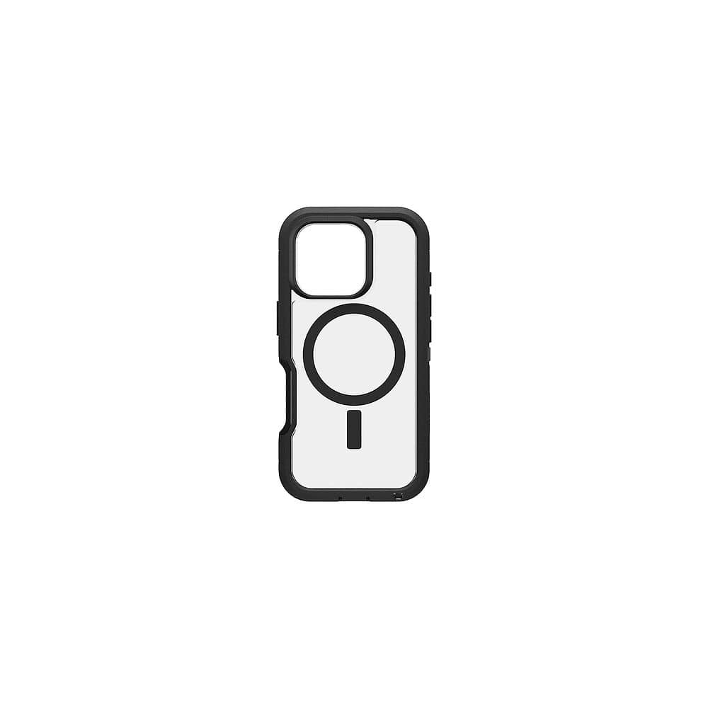 OtterBox - Defender XT Case with MagSafe for iPhone 16 Pro Max / Clear/Black