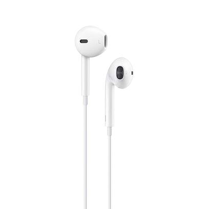 Apple - EarPods with 3.5mm Headphone Plug / White White