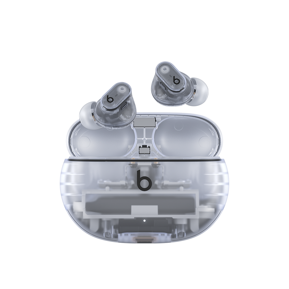 Beats Studio Buds + True Wireless Noise Cancelling Earbuds transparent