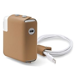 elago - MacBook Charger Leather Cover for MacBook Pro 15 inch