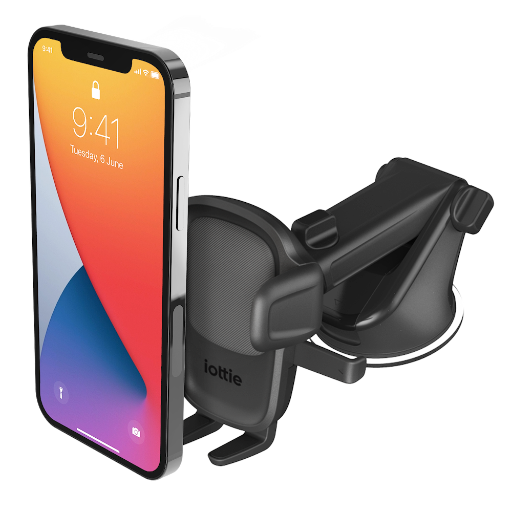 iOttie - Easy One Touch 5 Dash-Windshield Mount / Black