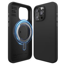 elago - Magnetic Silicone Case for iPhone 15 Pro Max