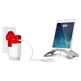 Twelve South - PlugBug World AC Adapter / Red White