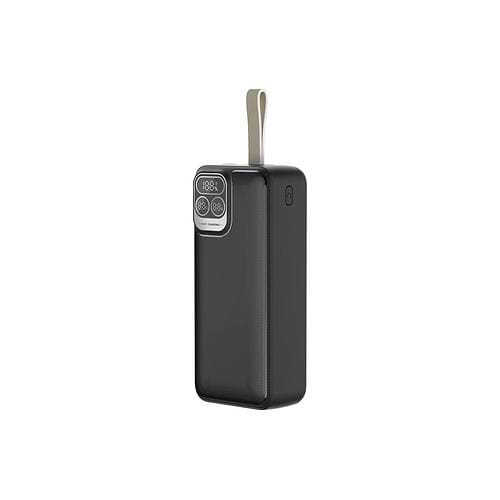 Essentials - 30000mAh 22.5W Power Bank with LCD Display / Black